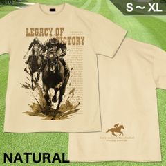 GENJU キッズ～S、M、L、XLサイズ 競馬 凱旋門賞 天皇賞 皐月賞 G1 メンズ ターフ クラシック Tシャツ 半袖 Legacy of victory 