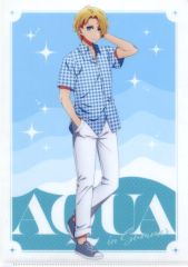 [중고] 클리어 파일 호시노 아이쿠 아이우미(아쿠아) 오리지널 A4 클리어 파일 [[추천의 아이]×세븐일레븐] 대상 젤리 음료 구입 특전