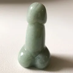 開運‼︎5㎝ ペニス像 縁起物 天然石 グリーンアベンチュリン 風水 瞑想 ギフト 置物 陰茎 浄化 厄除け お守り家庭円満 心の安定 安眠 資格試験　受験　合格 サポート