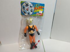 未開封 当時モノ 忍者キャプター ソフビ 金忍キャプター POPY 日本製