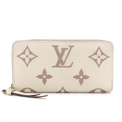 ルイヴィトン LOUIS VUITTON バイカラー モノグラム アンプラント ジッピーウォレット M80116 7-3-208