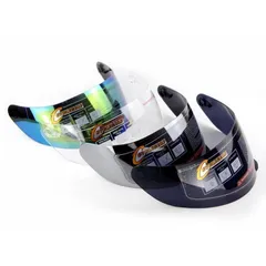[SOMAN] フルフェイスヘルメット　別色シールド　5色　型番955、960専用シールド
