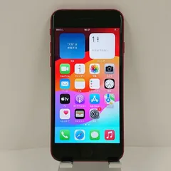 iPhoneSE 第3世代 256GB au レッド 送料無料 本体 c11109
