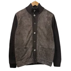 dunhill 良品 Dunhill ダンヒル ラムレザー ジップアップ レザー