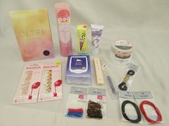  未使用 コスメ ポリパリ インココ 他 貼るだけマニキュア フェイシャルマッサージクリーム アミュレットミスト ボディーシート 等 15点