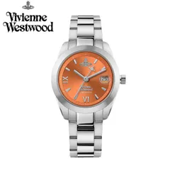 Vivienne Westwood ヴィヴィアン ウエストウッド 時計 女性 レディース 女性用 Fenchurch ビビアン VV292ORSL オレンジ アナログ 日付 カレンダー ステンレス ブレスレット 防水 軽量 仕事用 腕時計 オーブ