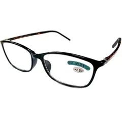 ☆ col.8.ネイビー/デミブラウン ☆ 度数2 ☆ シニアグラス ブルーライトカットレンズ 老眼鏡 ブルーライトカット メンズ レディース リーディンググラス シニアグラス UVカット 軽量 ケース付き 細身 超弾性 テンプル シンプル おしゃれ スマホ