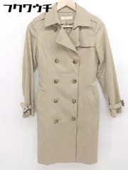 ◇ ◎ NATURAL BEAUTY BASIC 長袖 トレンチ コート サイズS ベージュブラウン レディース 【中古】 【1104200009784】