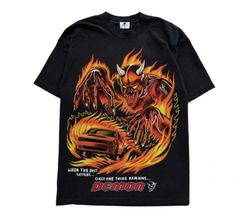 Warren Lotas Flaming Car T-Shirt