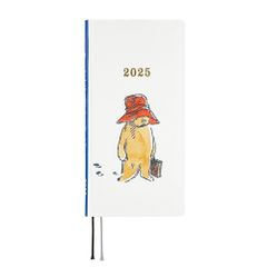 ほぼ日手帳 2025 weeks 日本語 パディントン(TM)/このくまをよろしく 1月始まり 週間手帳 週間レフト スリム縦長