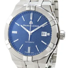 モーリスラクロア アイコン42mm用純正ラバーベルト【青】 モーリス・ラクロア 『アイコン』の「ラバーベルト」を徹底解説！純正