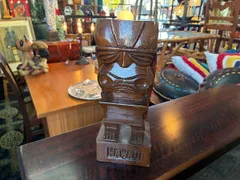ハワイの木彫り ハワイ ティキ tiki 木彫り お土産 オブジェ フィギュア ギフト