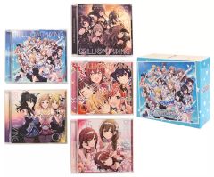 [중고] 게임 뮤직 CD THE IDOLM @ STER SHINY COLORS BRILLI @ NT WING 01 ~ 5 총 5 권 세트 [게이머스 전권 구입 특전 수납 BOX 포함]