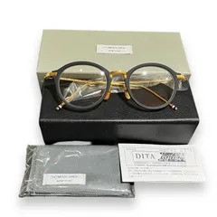 定価82500円 国内正規 新品 THOM BROWNE 16AW TB-110 オプティカルフレーム 眼鏡 メガネ トムブラウンのサムネイル