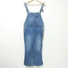 L'Appartement Denim OVER ALL 34サイズ　ブルー L'Appartement Denim OVER ALL ネイビー 34サイズΩ