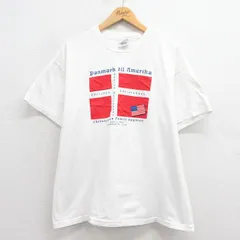 XL/古着 ヘインズ 半袖 ビンテージ Tシャツ メンズ 90s デンマーク コットン クルーネック 白 ホワイト 25aug27 中古