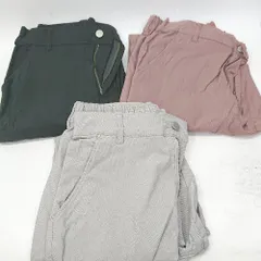 ◇ Θ 《 n'OrLABEL ノアールレーベル まとめ売り3点セット サイズL ストレッチパンツ レディース 》 E  【1507030010720】