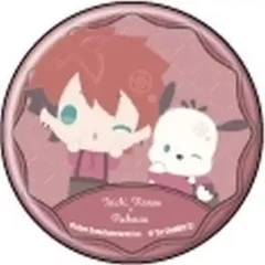 【中古】バッジ・ビンズ 七尾太一×ポチャッコ 「缶バッジ A3!(エースリー)×サンリオキャラクターズ 06.A＆W ミニキャライラスト」