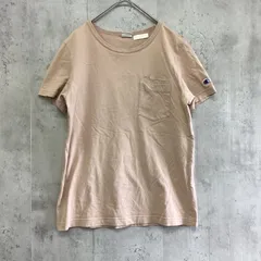 Champion/earth music&ecology チャンピオン/アースミュージックアンドエコロジー　半袖Tシャツ　ベージュ　レディース　Mサイズ