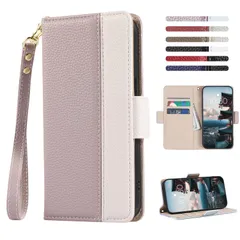 【迅速発送】【JDDLang】iphone XS iphone X ケース手帳型 サイドマグネット 高級PUレザー 全面保護 対照色 耐久性 軽量 便利 耐衝撃 ハンドメイド iphone X/XS 財布型カバー携帯電話スマホケース カード収納 横置き機能 汗