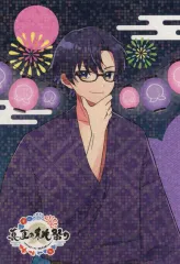 【中古】キャラカード もふ(等身/浴衣) トレーディングカード キラVer. 「真夏の桃祭り ～カラフルピーチと一緒に夏を楽しもう!～」