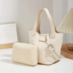 ☆ オフホワイト ☆ レディース ハンドバッグ ミニポーチ付き gbag4105 ショルダーバッグ レディース 斜めがけ 大人 小さめ ハンドバッグ 2way ショルダー ショルダーバック おしゃれ シンプル きれいめ 上品 可愛い きちんと かわいい