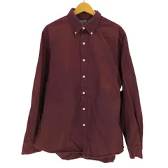 ポロバイラルフローレン Polo by RALPH LAUREN 90S CUSTOM FIT ポニー 刺繍 コットン B.D シャツ メンズ import：L 