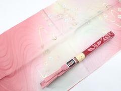 【京松】リサイクル着物 和装小物 帯締め帯揚げセット 高麗組 金糸 ぼかし 帯締 帯揚 kyo7w07-731