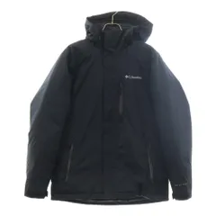 Columbia (コロンビア) ロゴ ダウンジャケット ブラック