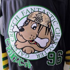 ガルフィー GALFY　ホッケーシャツ　黒　サイズ　L（中型犬サイズ）　　Galfy character hockey shirt