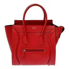 中古】CELINE セリーヌ レザー ラゲージ マイクロショッパー