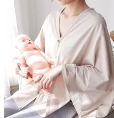 授乳ケープ ポンチョ おしゃれ ケープ 授乳服 ストール 360度 ケープ コットン 薄手 コンパクト ブランケット 無地 普段使い 女性 出産祝いhymy01-weijin