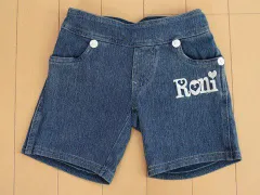 ロニィ roni ロニ ロニー アウトレット 子供服 女の子 S 約 110cm ショート パンツ 青 春 夏 ★3 ズボン ボトムス ガールズ 女児 キッズ 【中古】 ユーズド リサイクル 古着 子ども服 こども