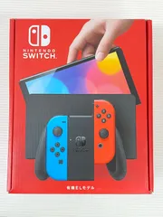 Nintendo Switch(有機ELモデル) Joy-Con(L) ネオンブルー/(R) ネオンレッド 未使用品 sm085133