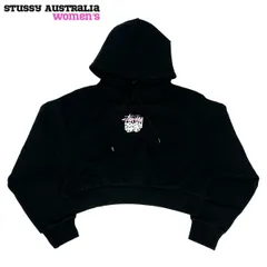 ステューシー パーカー レディース Stussy Australia Women’s Pair Of Dice Cropped Hoodie オーバーサイズ クロップ丈 オーストラリア ST1M0302 [衣類]ユ00572