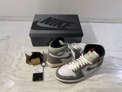 【紫波80-1-0802kc】Nike Air Jordan 1 Retro High OG Black and Smoke Grey ナイキ エアジョーダン1 レトロ ハイ OG ブラック アンド スモークグレー DZ5485-051【中古】【メンズ】