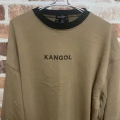 古着【MONO-MART×KANGOL】モノマート×カンゴール　コラボ　スウェット　トレーナー　トップス　メンズ　ロゴ刺繡　シンプル　オシャレ