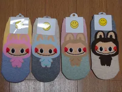 韓国靴下　ラブブ柄　4足セット