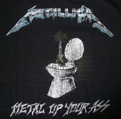 メタリカ Tシャツ METALLICA METAL UP YOUR ASS 正規品(UK) ロックTシャツ