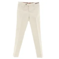 【中古】ピーティーゼロウーノ PT01 BEAMS F別注 ストレッチ コットン カジュアルスラックスパンツ ライトベージュ【サイズ42】【メンズ】