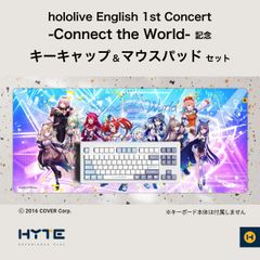【新品】hololive English 1st Concert -Connect the World- キーキャップ＆マウスパッド セット