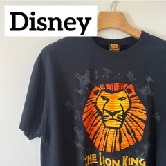 Disney ディズニー LION KING ライオンキング ブロードウェイミュージカル 半袖 Tシャツ BLACK XL