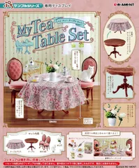 新品 リーメント ぷちサンプルシリーズ My Tea Table Set 約H185×W140×D95mm PVC製
