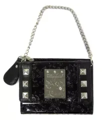 【中古】財布・パスケース(男性) yoshikitty(YOSHIKI) かぶせLF札入れ 「YOSHIKI×ハローキティ」 あすなろ舎WEB限定