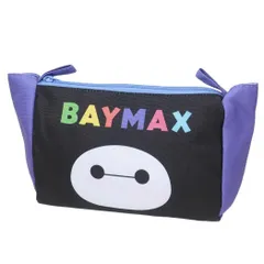 【メール便】ベイマックス コスメポーチ マルチポーチ アルファベット ディズニー スモールプラネット 化粧ポーチ 小物入れ キャラクター グッズ 