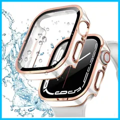 【特価セール】apple 高透過率 PC+ガラス素材 watch10 超薄型 3D直角エッジ ケースキズ防止 新デザイン 一体型 簡単に取り付け・取 防水 カバー 全面保護 アップルウォッチ10 対応 apple 42mmm 46mm watch watch