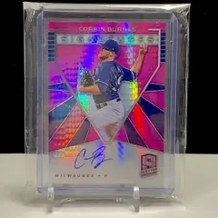コービン・バーンズ　RC AUTO メジャーリーグ　サイン　カード Corbin Burnes RC 直筆サイン Topps GQ ルーキーカード - メルカリ