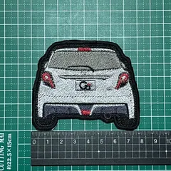 トヨタ ヴィッツG's /リアビュー ハンドメイドワッペンのサムネイル