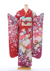 振袖フルセット 新品 未使用 金彩友禅 成人式振袖 振袖 裄丈68