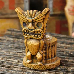 Angry Tiki Votive Candle Holder アングリーティキ キャンドルホルダー #7398 アメリカ雑貨 アメリカン雑貨